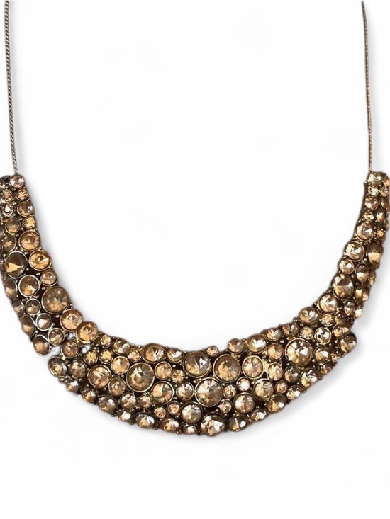 Jewelry - metal stone statement necklace